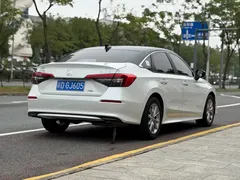 2022 Honda Civic 180TURBO CVT Shangdong, белый — фото 4