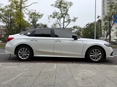 2022 Honda Civic 180TURBO CVT Shangdong, белый — фото 8