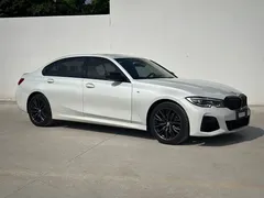 2021 BMW 3 Series 325Li M Sport Night Package, белый — фото 3