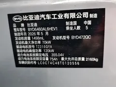 2026 BYD Sea Lion 05 DM-i PHEV 220, белый — фото 7