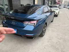 2022 Hyundai Elantra 1.5L CVT GLX Elite, синий — фото 2