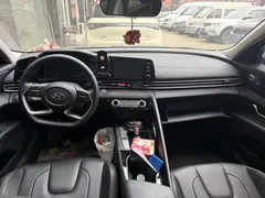 2022 Hyundai Elantra 1.5L CVT GLX Elite, синий — фото 3