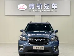 2021 Subaru Forester 2.0i Luxury EyeSight, синий — фото 2