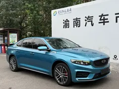 2021 Geely Preface 2.0TD Premium, синий — фото 3