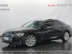 2020 Audi A6L L 45 TFSI Sport, чёрный — фото 1