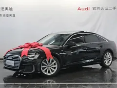 2020 Audi A6L L 45 TFSI Sport, чёрный — фото 3
