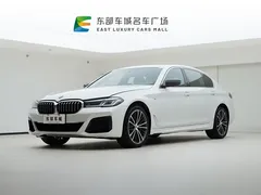 2021 BMW 5 Series 530Li xDrive M Sport Package, белый — фото 1