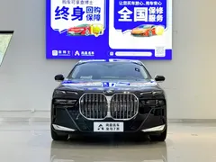 2023 BMW 7 Series 735Li M Sport Package, чёрный — фото 2