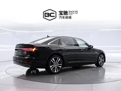 2021 Audi A6L 45 TFSI, чёрный — фото 3