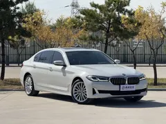 2021 BMW 5 Series 530Li Premium Luxury Package, белый — фото 3