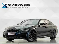2021 BMW 3 Series 325i M Sport Night Package, чёрный — фото 1