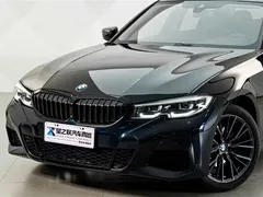 2021 BMW 3 Series 325i M Sport Night Package, чёрный — фото 2