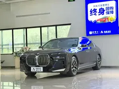 2023 BMW 7 Series 735Li M Sport Package, чёрный — фото 1