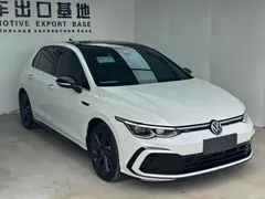2021 Volkswagen Golf 280TSI DSG R-Line, белый — фото 3