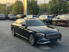 2022 Mercedes-Benz E-Class E 300 L Fashion, чёрный — фото 3