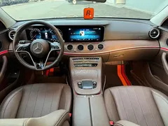 2022 Mercedes-Benz E-Class E 300 L Fashion, чёрный — фото 9