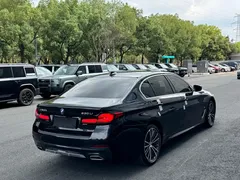 2021 BMW 5 Series 530Li Leading M Sport Package, чёрный — фото 16