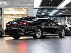 2021 Lexus LS 500h Luxury, чёрный — фото 3