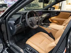 2021 Lexus LS 500h Luxury, чёрный — фото 9