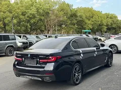 2021 BMW 5 Series 525Li M Sport Package, чёрный — фото 17