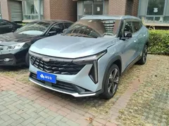 2023 Geely Atlas 1.5TD Premium, синий — фото 1