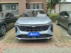 2023 Geely Atlas 1.5TD Premium, синий — фото 2