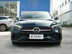 2022 Mercedes-Benz C-Class C 260 L Sport, зелёный — фото 2