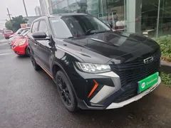 2022 Geely Atlas 1.8T DCT Smart, чёрный — фото 4