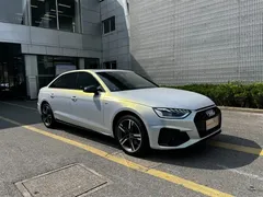 2022 Audi A4L 40 TFSI Luxury Sport, белый — фото 3