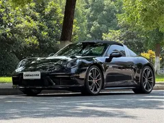 2020 Porsche 911 Targa 4S 3.0T, чёрный — фото 1