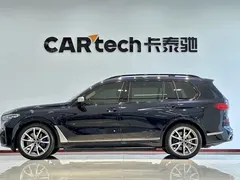2021 BMW X7 xDrive M50i, чёрный — фото 4