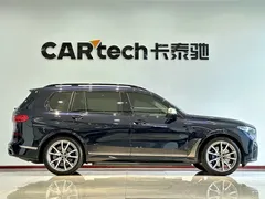 2021 BMW X7 xDrive M50i, чёрный — фото 5