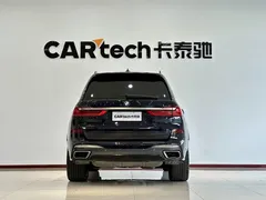 2021 BMW X7 xDrive M50i, чёрный — фото 25