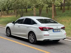 2023 Honda Civic 240TURBO CVT, белый — фото 6