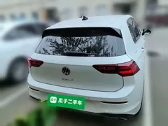 2021 Volkswagen Golf 280TSI DSG R-Line, белый — фото 3