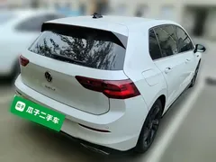 2021 Volkswagen Golf 280TSI DSG R-Line, белый — фото 4
