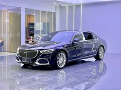 2021 Mercedes-Benz Maybach S-Class S 480 4MATIC, чёрный — фото 3