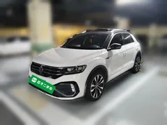 2021 Volkswagen T-Roc 280TSI DSG 2WD R-Line Pro, белый — фото 1