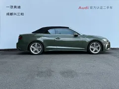 2023 Audi A5 Cabriolet 40 TFSI Fashion Dynamic, зелёный — фото 6