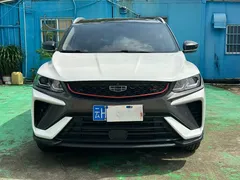 2021 Geely Coolray 1.4T DCT Diamond, белый — фото 3