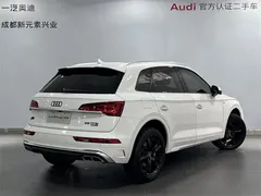 2021 Audi Q5L 40 TFSI Fashion Sport, белый — фото 4
