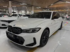 2023 BMW 3 Series 325Li M Sport Dark Night Package, белый — фото 1