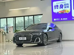 2024 Audi A8L 50 TFSI quattro, чёрный — фото 1