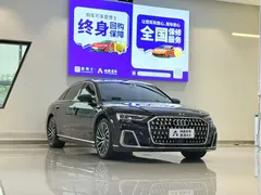 2024 Audi A8L 50 TFSI quattro, чёрный — фото 3