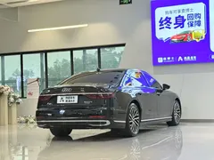 2024 Audi A8L 50 TFSI quattro, чёрный — фото 15
