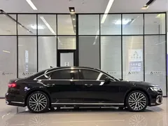 2024 Audi A8L 50 TFSI quattro, чёрный — фото 16