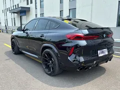 2022 BMW X6, чёрный — фото 3
