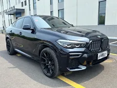 2022 BMW X6, чёрный — фото 5