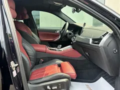 2022 BMW X6, чёрный — фото 14