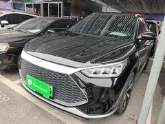 2021 BYD Song PLUS DM-i PHEV 110KM Flagship Plus, чёрный — фото 2